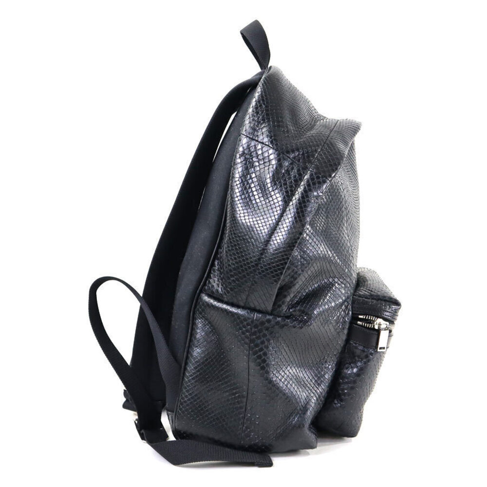 Saint Laurent Backpack Python Black - Picture 2 of 5